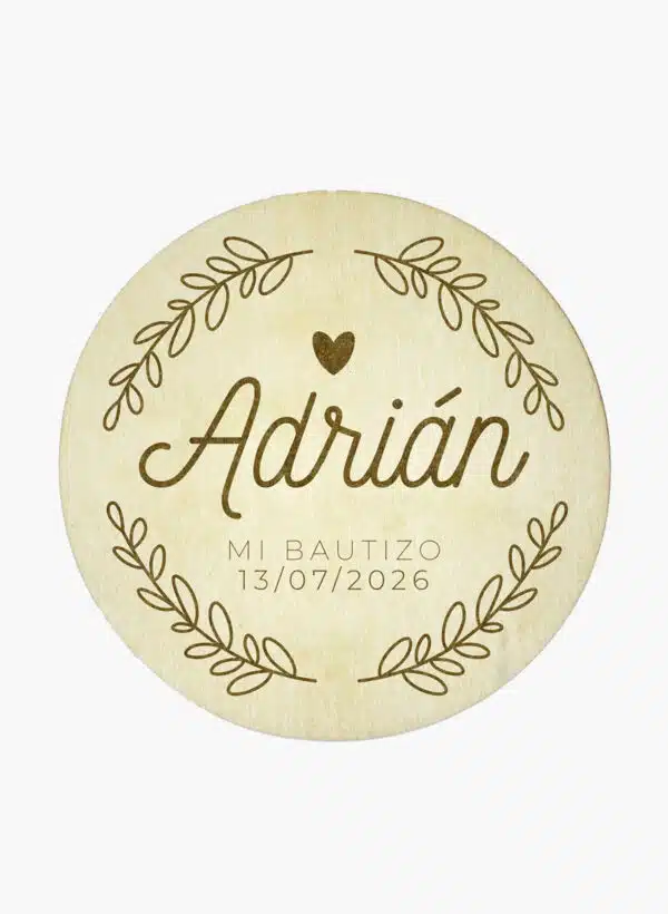 Imán Bautizo Ramillete