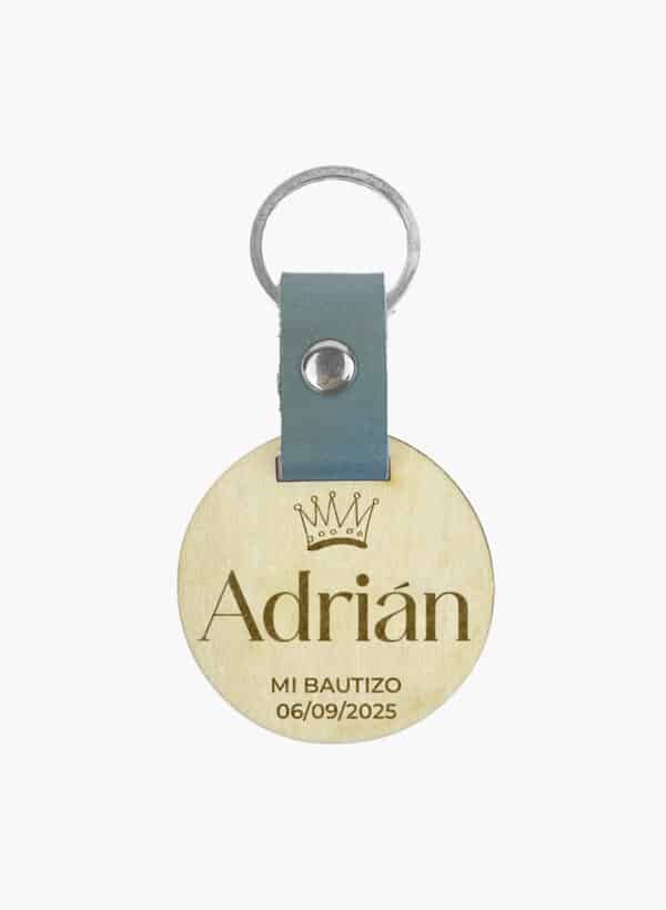 Llavero Bautizo "CORONA REY"